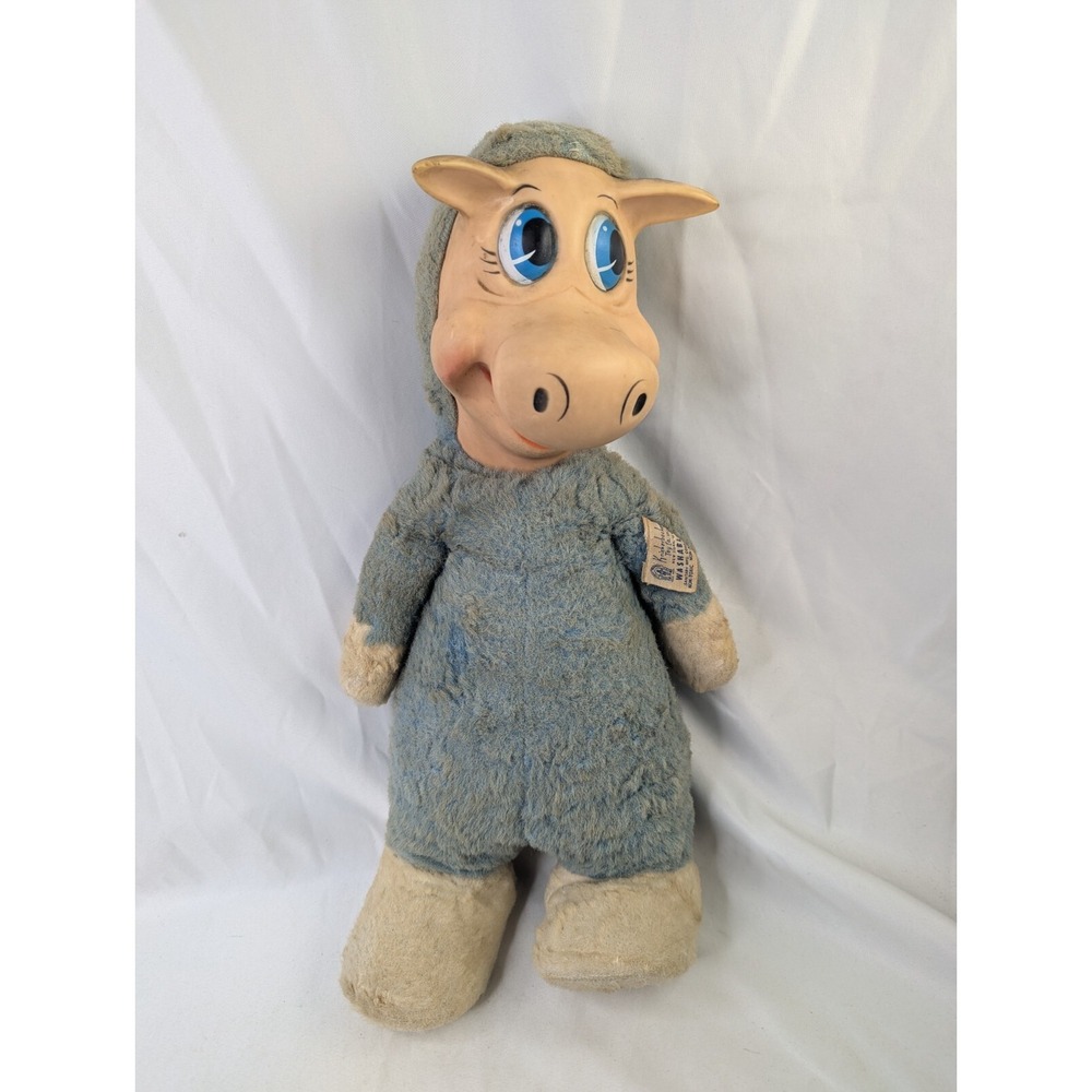 Knickerbocker Quick Draw McGraw Cow‎ Plush 16 Inch 1959 Stuffed Animal Toy